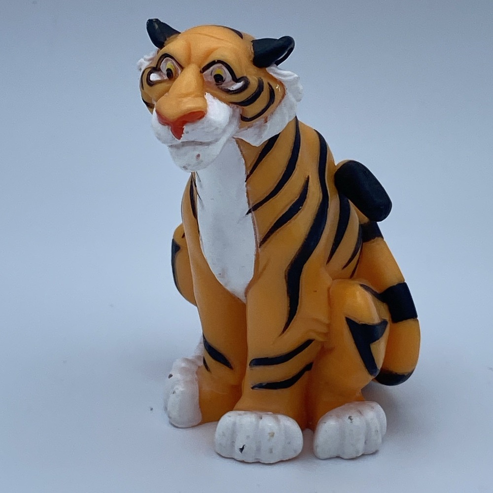 Disney Aladdin Rajah Tiger 3.5" Action Figure Solid Pvc Toy Cake Topper